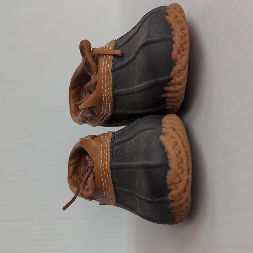 Soggs Thinsulate Slip On Duck 4 Season Water Rubber Low Cut Boots 8 Brown - Picture 9 of 16